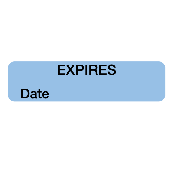 Nevs Expires / Date Label 5/16 x 1-1/4" DFW-0027